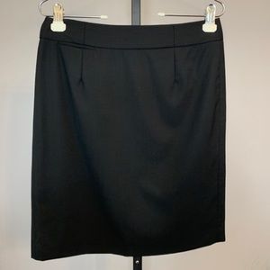 J. Crew Black Original Fit Pencil Skirt